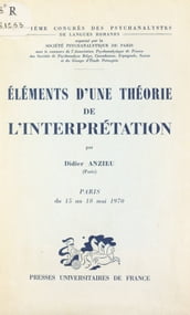 Éléments d une théorie de l interprétation