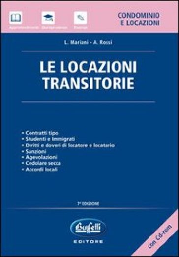 Le locazioni transitorie. Con CD-ROM - L. Mariani - A. Rossi