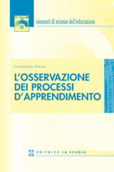 L'osservazione dei processi d'apprendimento - Giombattista Amenta