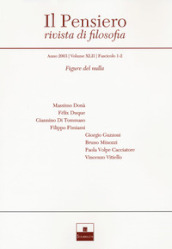 Il pensiero. Rivista di filosofia (2003). 42: Figure del nulla