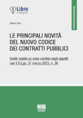 Le principali novità del Codice dei contratti pubblici