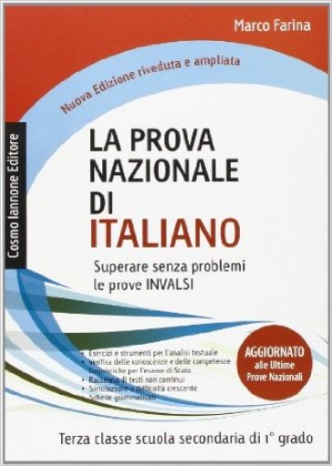 La prova nazionale di italiano. Superare senza problemi le prove INVALSI - Marco Farina