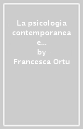 La psicologia contemporanea e la teoria dell