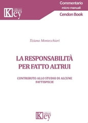 La responsabilità per fatto altrui