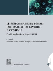 Le responsabilità penali del datore di lavoro e COVID-19