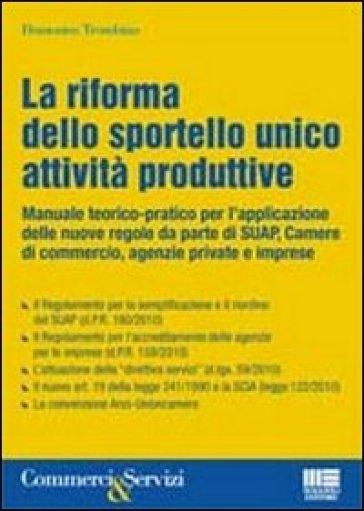 La riforma dello sportello unico attività produttive - Domenico Trombino