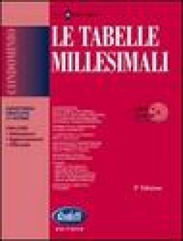 Le tabelle millesimali. Con CD-ROM