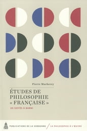 Études de philosophie «française»