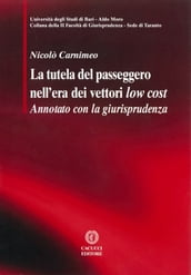 La tutela del passeggero nell era dei vettori low cost