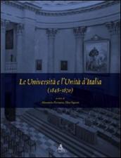 Le università e l unità d Italia (1848-1870)