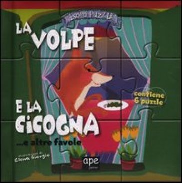 La volpe e la cicogna... e altre favole. Esopo puzzle. Con 6 puzzle - Elena Giorgio