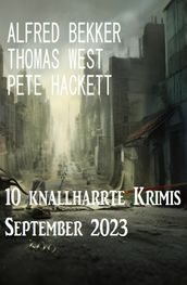 10 knallharrte Krimis September 2023