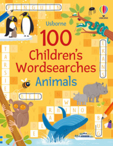 100 children's wordsearches: animals. Ediz. a colori - Phillip Clarke