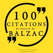 100 citations d Honoré de Balzac