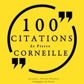 100 citations de Pierre Corneille