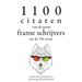 1100 citaten van de grote Franse schrijvers uit de 19e eeuw
