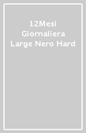 12Mesi Giornaliera Large Nero Hard