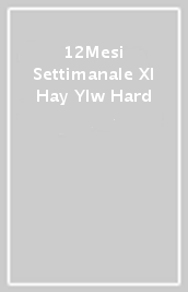 12Mesi Settimanale Xl Hay Ylw Hard