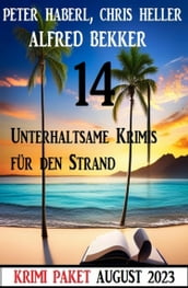 14 Unterhaltsame Krimis für den Strand August 2023