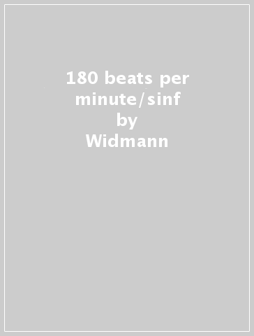 180 beats per minute/sinf - Widmann - Felix Mendelssohn-Bartholdy