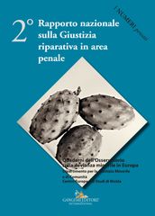 2° Rapporto nazionale sulla Giustizia riparativa in area penale