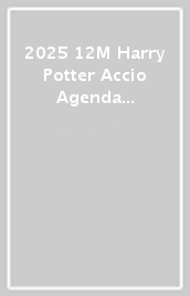 2025 12M Harry Potter Accio Agenda Giornaliera  L