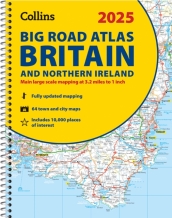 2025 Collins Big Road Atlas Britain and Northern Ireland