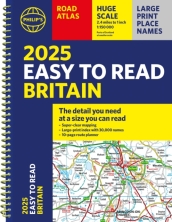 2025 Philip s Easy to Read Road Atlas of Britain