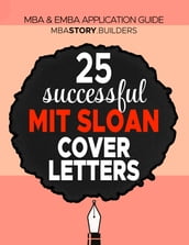 25 Successful MIT Sloan Cover Letters