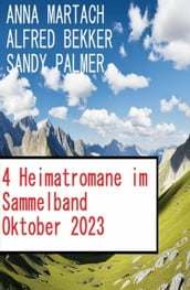 4 Heimatromane im Sammelband Oktober 2023