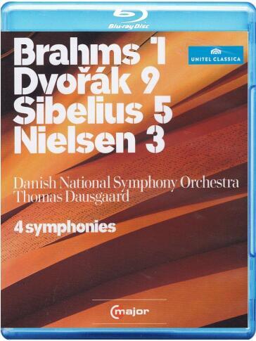 4 Symphonies: Brahms 1 / Dvorak 9 / Sibelius 5 / Nielsen 3 / Various