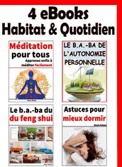 4 eBooks Habitat & Quotidien