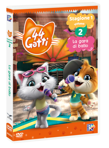 44 gatti - Stagione 01 Volume 02 (DVD)(+card da collezione) - Iginio Straffi
