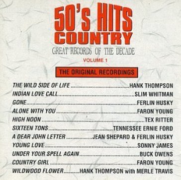 50's hits country - AA.VV. Artisti Vari