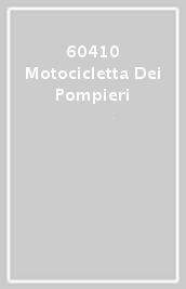 60410 Motocicletta Dei Pompieri