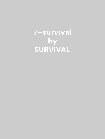 7-survival - SURVIVAL