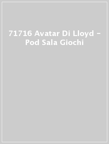 71716 Avatar Di Lloyd - Pod Sala Giochi