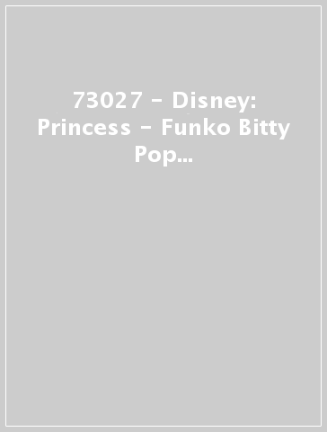 73027 - Disney: Princess - Funko Bitty Pop Vinyl Figure - Ariel (4Pk)