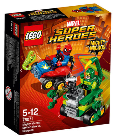 76071 - Super Heroes - Mighty Micros: Spider-Man contro Scorpione