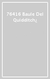 76416 Baule Del Quidditch¿