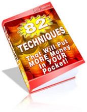 82 techniques pour plus d argent