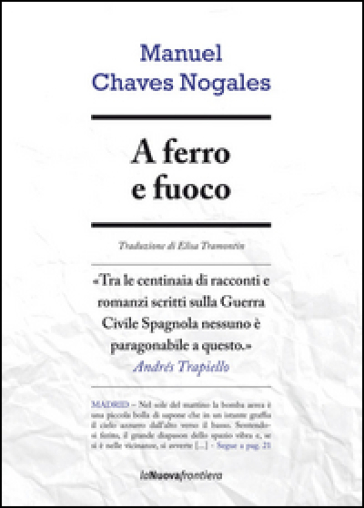 A ferro e fuoco - Manuel Chaves Nogales