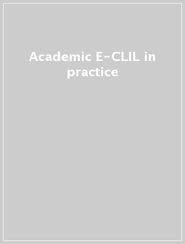Academic E-CLIL in practice - D. Iervolino | 