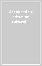 Accademie e istituzioni culturali a Firenze
