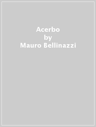 Acerbo - Mauro Bellinazzi