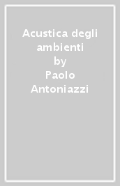 Acustica degli ambienti