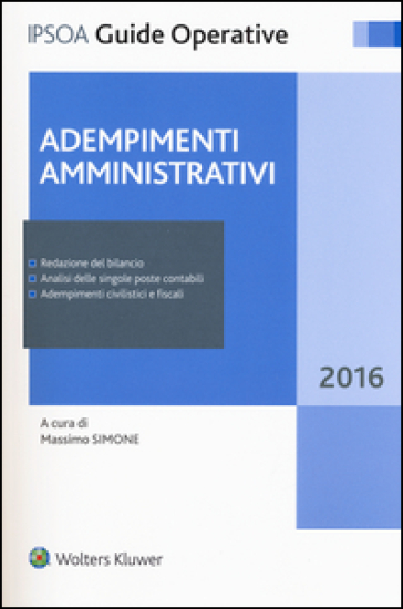 Adempimenti amministrativi. Con e-book