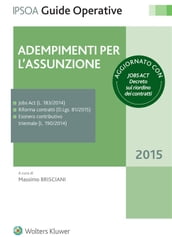 Adempimenti per l assunzione