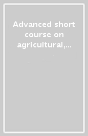 Advanced short course on agricultural, forest and micro meteorology