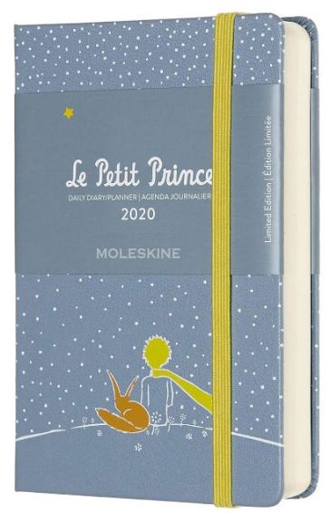 Agenda 12M giornaliera 2020 - copertina rigida - Pocket - Limited Edition Petit Prince Fox